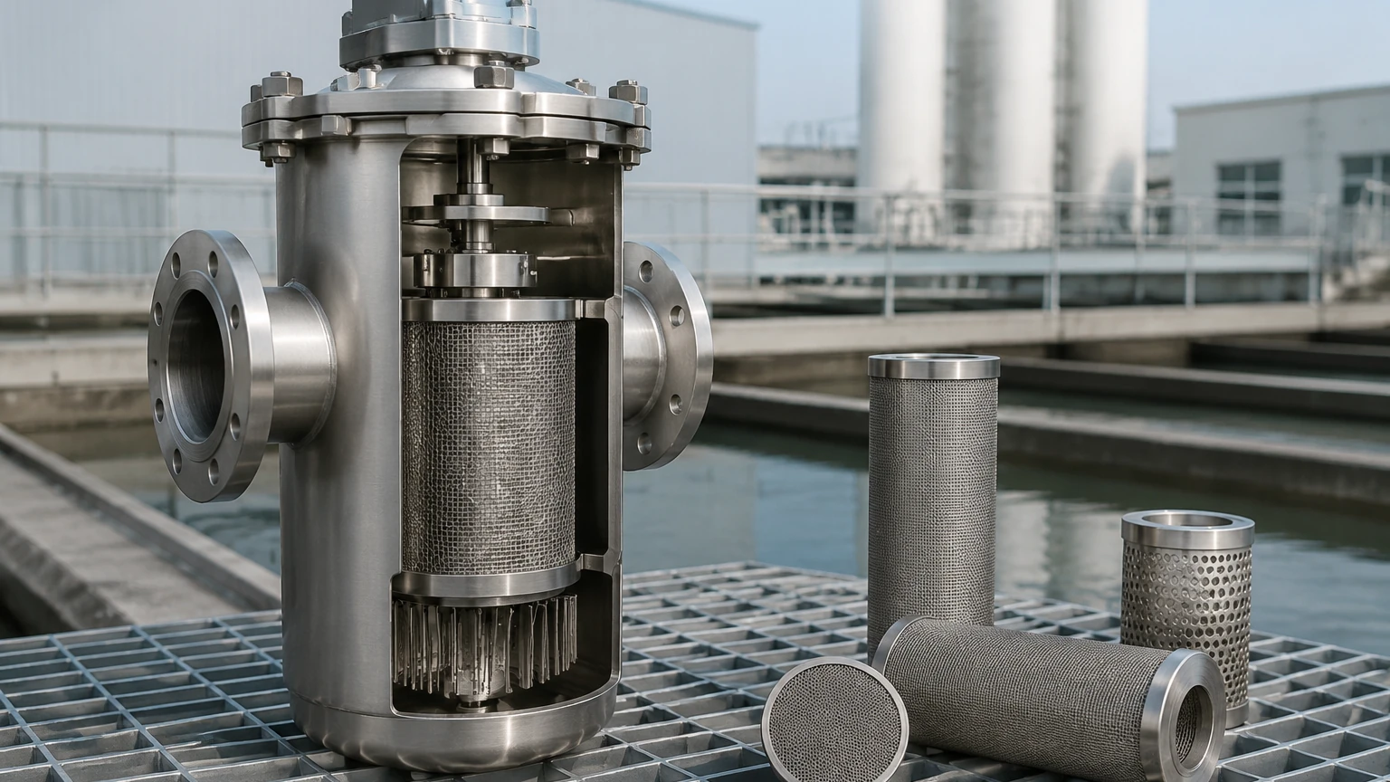 Self Cleaning Water Filters Industrial visual guide