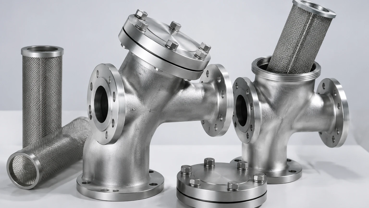 Simplex Strainer visual guide