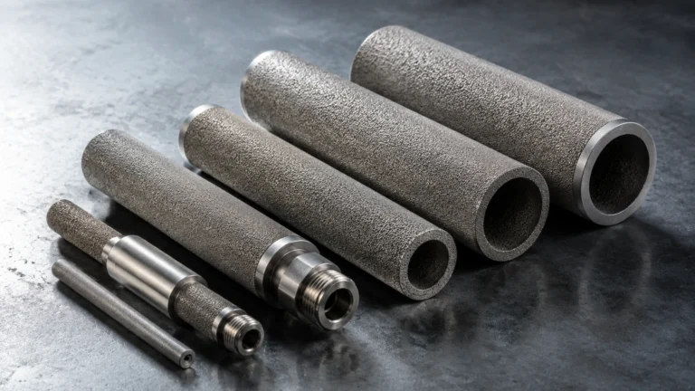 Sintered Filter Tube visual guide