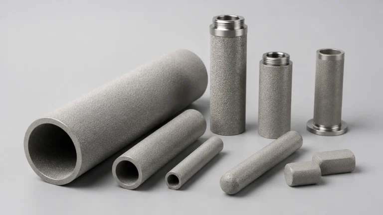 Sintered Porous Metal Tube visual guide