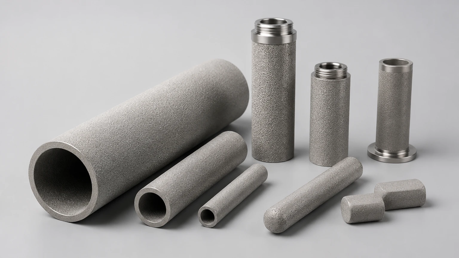 Sintered Porous Metal Tube Sintered Porous Metal Tube visual guide