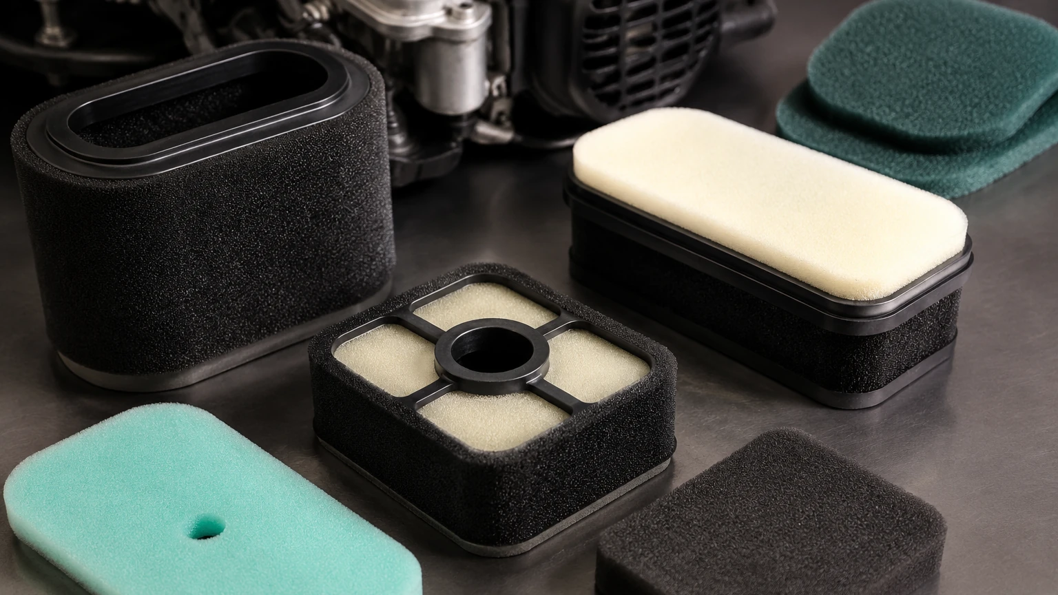 Small Engine Air Filter Foam visual guide