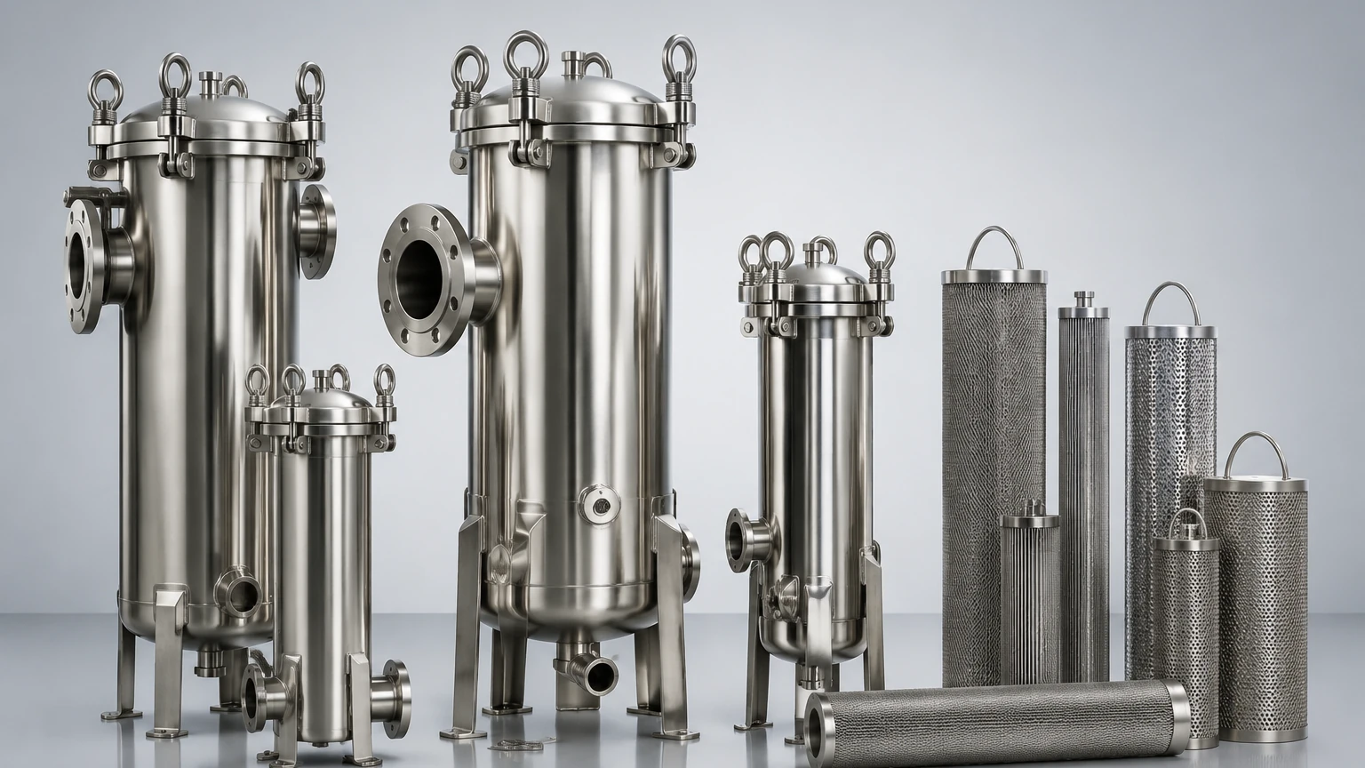 Stainless Steel Filter Housing visual guide