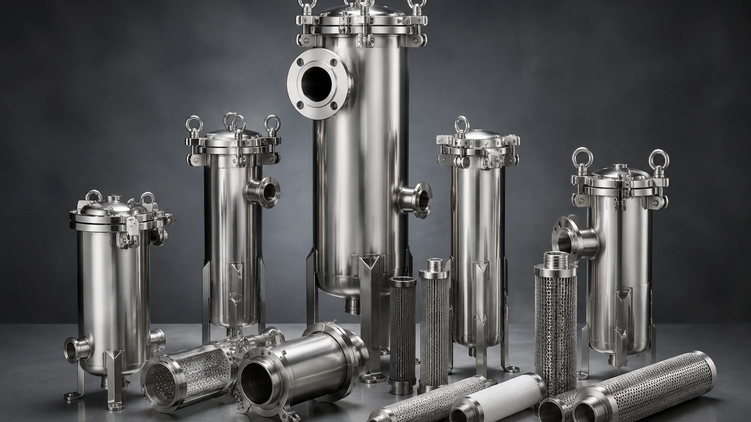 Stainless Steel Filter Housings Stainless Steel Filter Housings visual guide