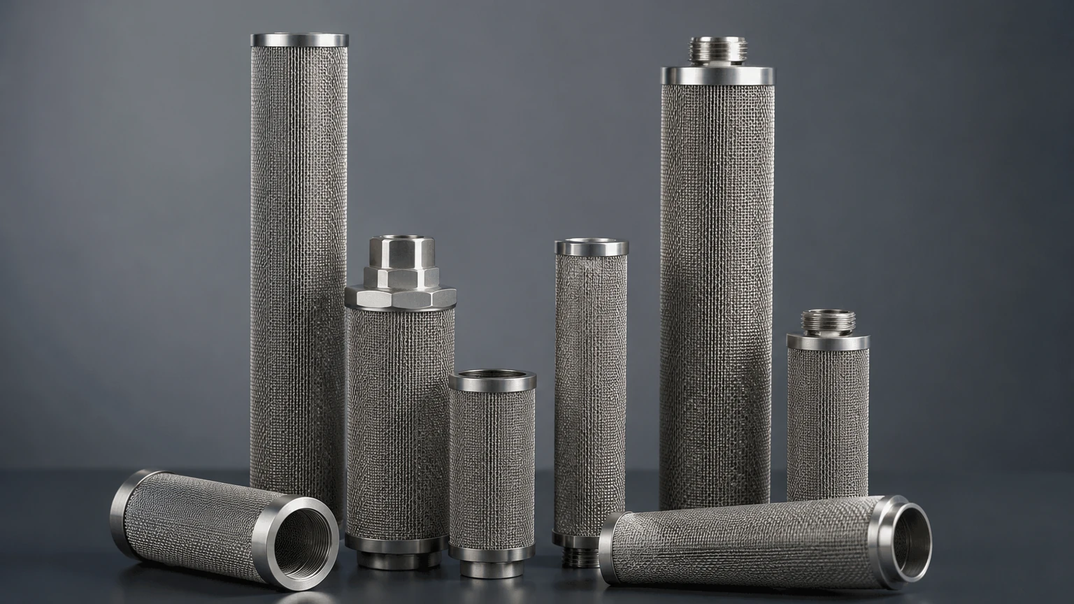 Stainless Steel Mesh Filter Cartridge visual guide