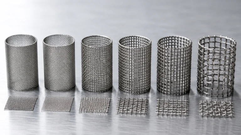 Strainer Mesh Size Chart visual guide