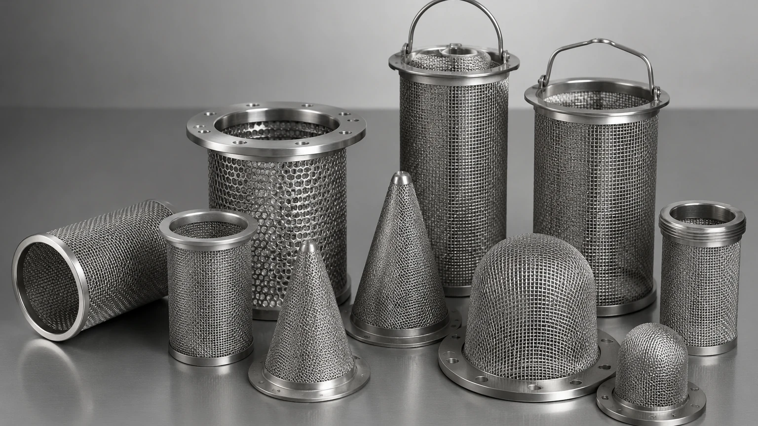 Temporary Strainers visual guide