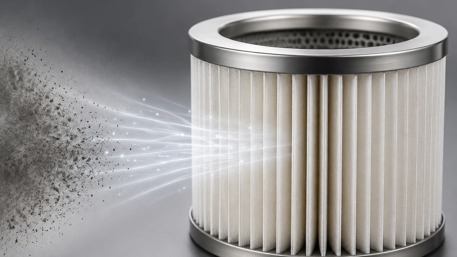 True Hepa Filter Efficiency 0.3 Micron visual guide