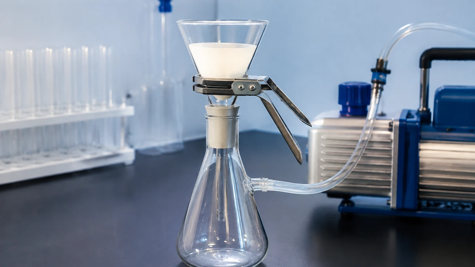 Vacuum Filtering Erlenmeyer Flask Vacuum Filtering Erlenmeyer Flask visual guide
