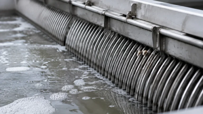 Wastewater Treatment Screening visual guide